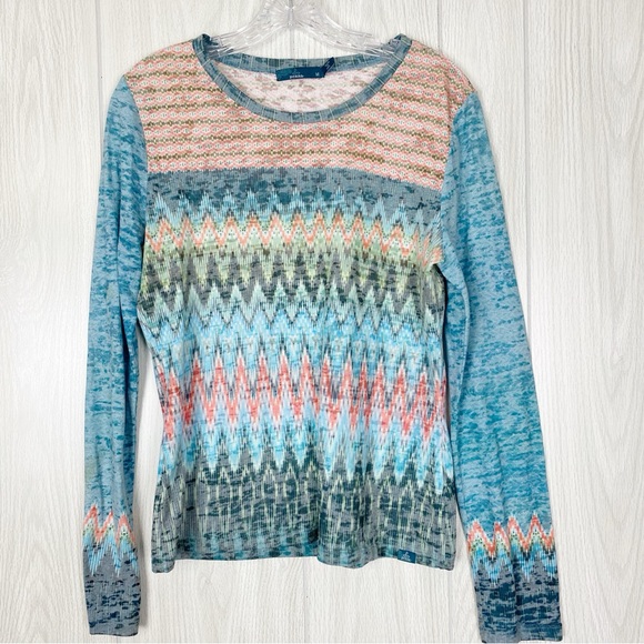 Prana Tops - Prana | Lottie Organic Cotton Long Sleeve Shirt Size Medium